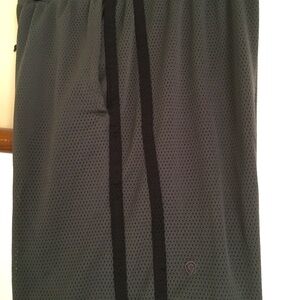 Champion Men's shorts Gray with 2 black stripes in each side (great condition)